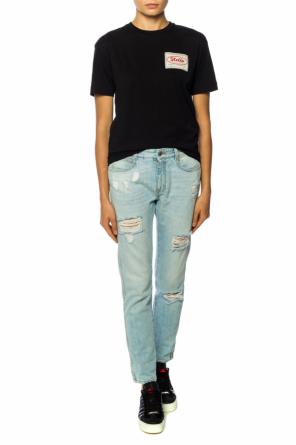 Logo-patched t-shirt, zdjęcie 2 Logo-patched t-shirt od Stella McCartney